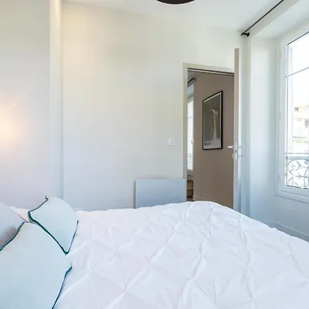 2 Bavastro - Beau 2 Pieces Lumineux Et Cosy - Climatise Appartamento *